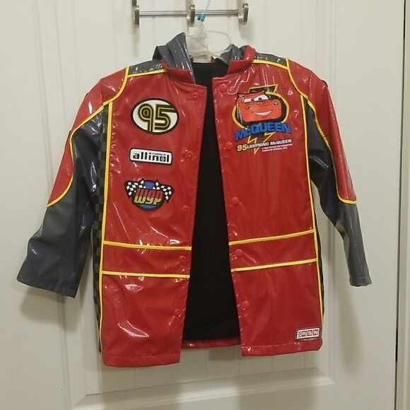 Disney Hooded Jacket Boys sz Small 5 / 6 - Picture 1 of 5